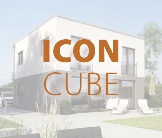 Mit dem ICON Cube bietet Ihnen Dennert ein Einfamilienhaus mit klarer Linienführung, puristischem Design und extrovertierter Formensprache. Bauhaus Stil auf 5,5 Zimmer, zwei Etagen und bis zu 94,1 m² Wohnfläche. 